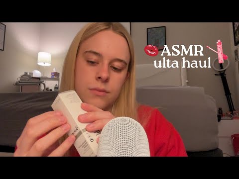 ASMR Mini Ulta Haul💄 (tapping, whispering, scratching, & more)