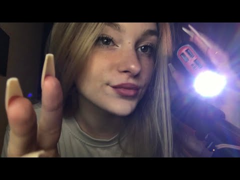RP ASMR: FAST Exam Test - Light - Hand mouvement - Tapping