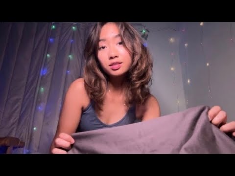 ASMR ~  Your Crush Tucks You In Bed 💘💕