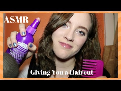 ASMR Giving You A Haircut Roleplay