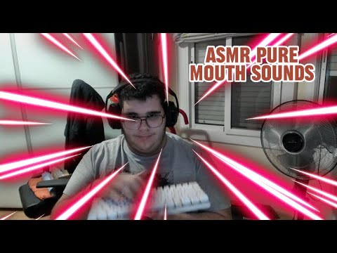 ASMR | Pure Mouth Sounds and keyboard sounds (fast & aggressive) | Gentle Whispers ✨