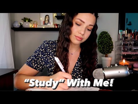 ASMR - True Crime Research | Inaudible Whispering, Writing Sounds, etc