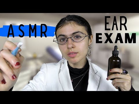 ASMR || intense ear cleaning & ear exam (3dio mic)