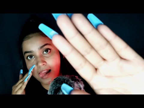 ASMR Fast Tingly Spit Painting on Your Face