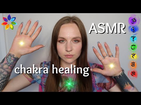 ASMR CHAKRA HEALING | asmr chakra alignment {7 chakras 7 triggers}