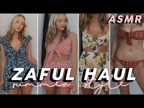 ASMR Zaful Try-On Haul! Affordable Summer Fashion | GwenGwiz
