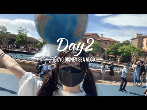 [Non-ASMR]ディズニーシーの1日♥Tokyo Disney Sea Japan Vlog Day2[Sub]