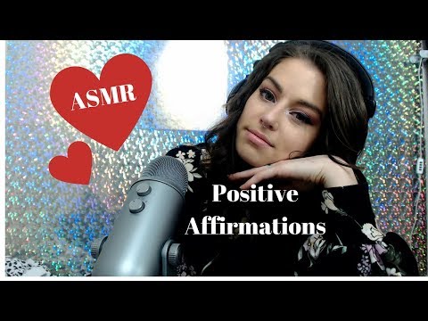 ASMR Positive Affirmations for love w/ blue yeti mic/Binaural