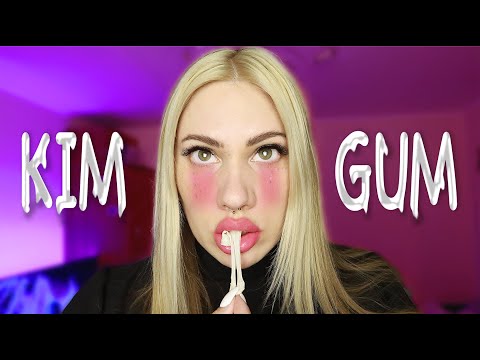 ASMR Gum Chewing and bubbles (NO TALKING)