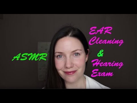 [ASMR] Relaxing Ear Cleaning and Hearing Exam