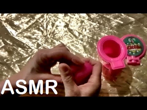 ASMR Farting Putty - Soft spoken with gentle tapping and slime & fart sounds