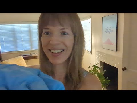 ASMR with Gloves: Taking a Detailed Look at Your Body