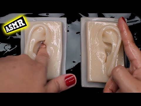 Can you feel ASMR with this ear massage?...ASMR EAR MASSAGE OIL silicone 🤤