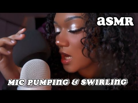 ASMR Mic Pumping & Mic Swirling (with a few rambles) 🥱