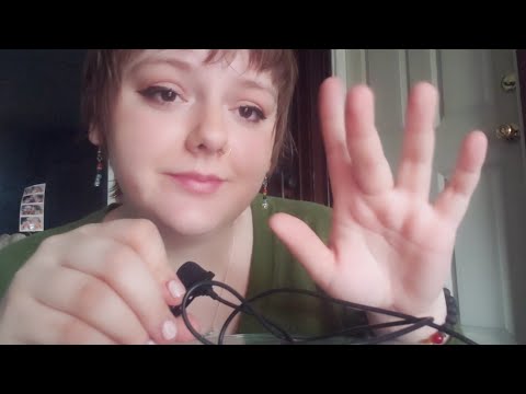 ASMR- Inaudible Whispers + Unintelligible Whispers w/ Lavalier Mini Mic (read description)