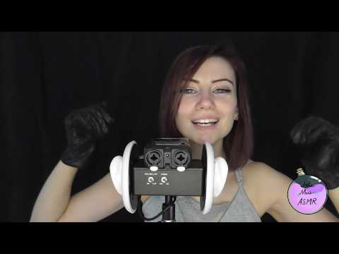 ASMR - Rubber Gloves Crinkly Sounds on and around You