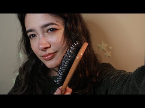 ASMR Hair Brushing (both yours and mine!) 🪮