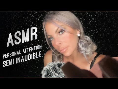 ASMR Inaudible | Semi Inaudible Whispering | Gentle Tapping & Personal Attention To YOU