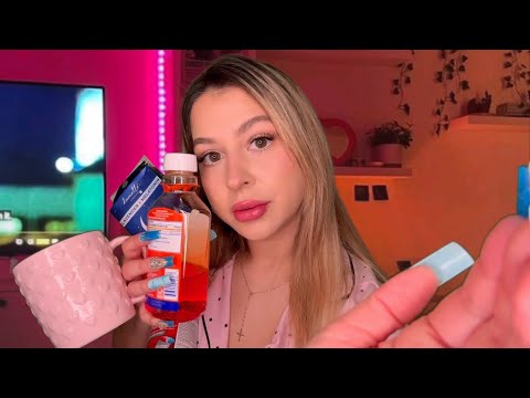 ASMR Girl who is obsessed with you takes care of you while you’re sick🤒💝