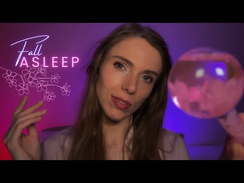 ASMR | Falling Asleep Under the Cherry Blossoms 🌸 Guided Meditation for Sleep, Face Brushing