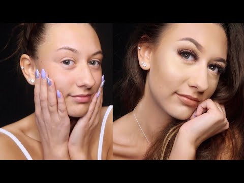 [ASMR] Relaxing Make-Up Tutorial (Up-Close Whispers & Tapping) ♡