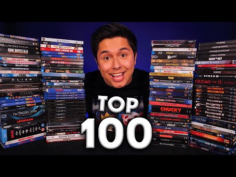 ASMR | My Top 100 Movies in my FULL Collection! (2 Hours+)