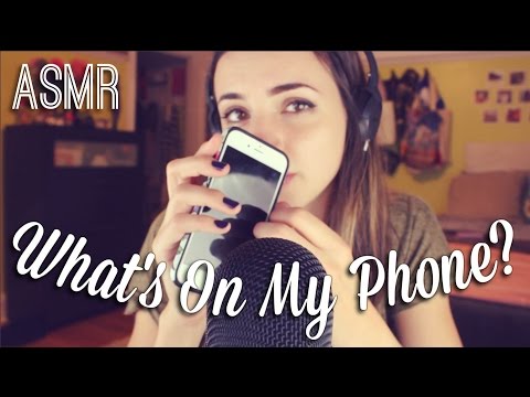 What's On My Phone? (Gibi ASMR) (Soft Speaking)