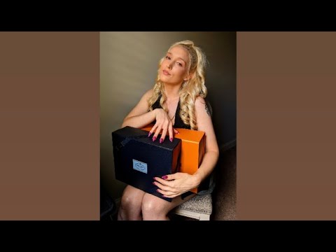 🎁ASMR Unboxing LV and Prada Bags👜✨paper and box sounds-tingly scratching and tapping-whispers💅🏼✨