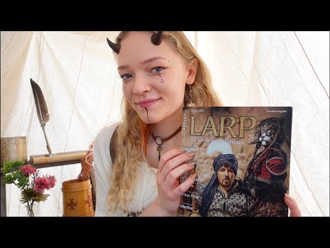 Your first Medieval Fantasy LARP 🧙🏼‍♂️🍃  ASMR Roleplay (tent atmosphere, bird sounds)
