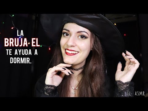 LA BRUJA EL TE AYUDA A DORMIR con su POCION DEL SUEÑO! ♡ASMR español♡