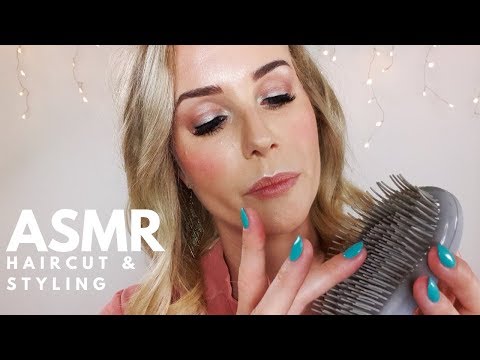 ASMR Haircut Roleplay ✂️ Sleep Inducing Scalp Massage & Hair Brushing