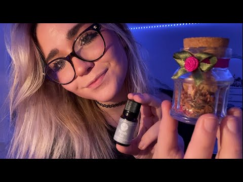 ASMR Aromatherapy Shop Roleplay 🧘‍♀️🕯🪷 *essential oils, herbs, flowers*