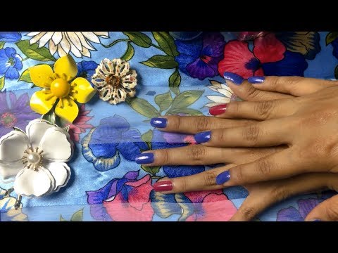 ASMR Inaudible and Unintelligible Whispers While Painting my Nails