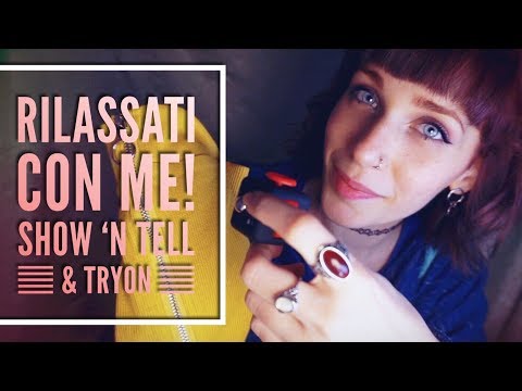 ASMR ITA Whispering ✨ Show 'n Tell + TryOn || RoseGal