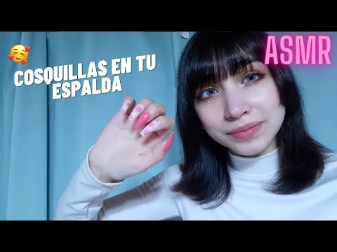 ASMR| COSQUILLAS EN TU ESPALDA atención personal (Roleplay)