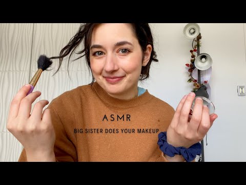 ASMR: Big Sister Does Your Makeup (soft spoken)