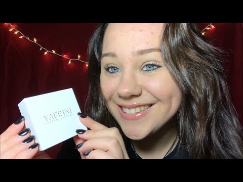 ASMR - Unboxing Yafeini Jewelry (Tapping + Reviewing)