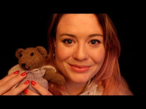 ASMR | Up close playful whispers for sleep - unpredictable (mouth sounds, hand movements, tapping)