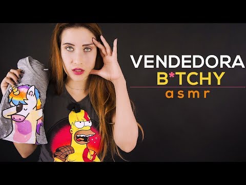 Vendedora antipática nivel extremo! ASMR Roleplay español | Asmr with Sasha
