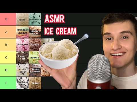 ASMR | Ice Cream Tier List & Eating Ice Cream 🍨 🥄