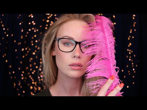 ASMR Tickle and Hair Brushing sounds