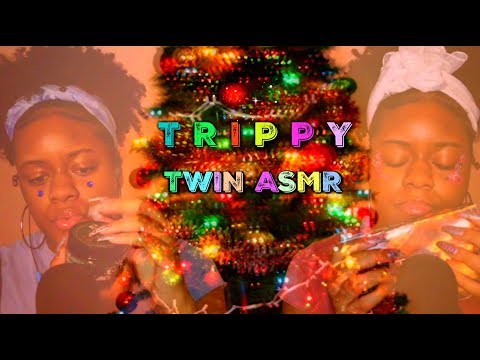 Trippy Twin ASMR | Layered Triggers to Make You Feel Good ♡🤤👭🏽