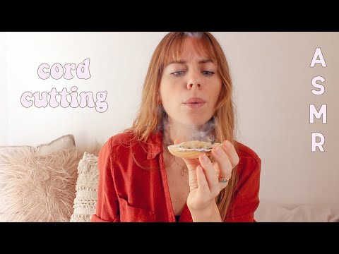 Cord Cutting ✂️Healing ASMR Reiki session | hand movements, aura cleansing, whispered