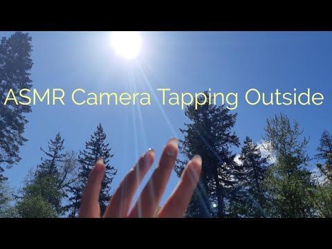 ASMR Camera Tapping Outside-No Talking