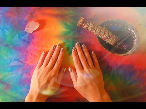 ☆~ASMR~☆ Scratching, hand movements, sage smudge and cleansing!  (No talking)