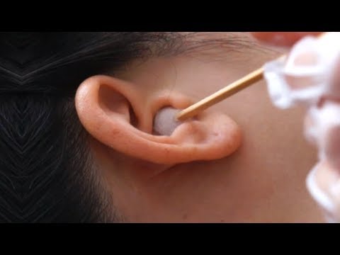 ASMR BOOTLEG FILMS Presenting: Left Ear Cleaning w. Q-tips, Ear Picks, Glove Crinkles + Ear Massage