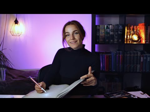 ASMR Librarian RP| Giving you advice and detailed book inspection | book brushing, gloves, Subbed