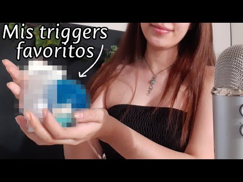 ASMR mis triggers favoritos para sentir mucho asmr / My favorite triggers asmr