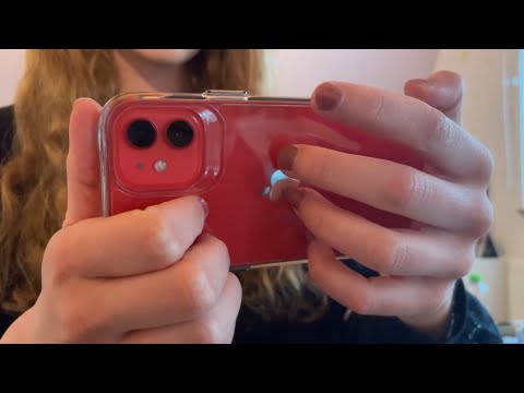 ASMR | Fast and tingly IPhone tapping❤️‍🔥✨