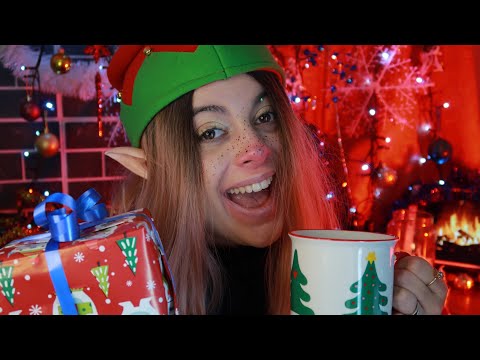 ASMR ITA | ELFO TI ACCOGLIE NELLA FABBRICA DI BABBO NATALE 🎁🎄 | Christmas roleplay